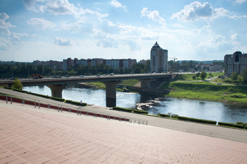 Fototapeta na wymiar river, bridge