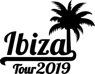 Ibiza tour 2019 palm tree