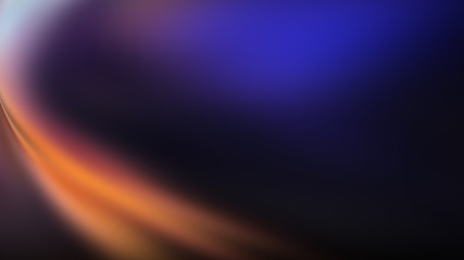 Blue gradient background, empty background with neon glow.