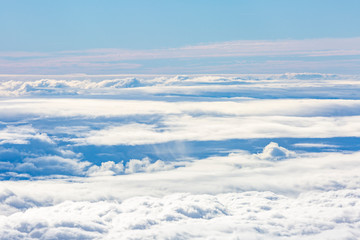 Fototapeta na wymiar mar de nubes