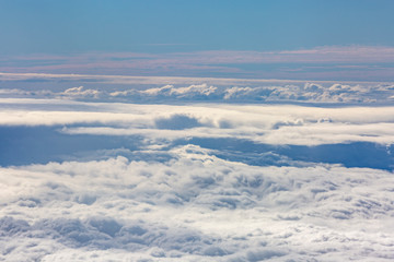 Fototapeta na wymiar mar de nubes