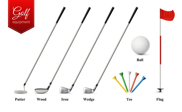 Golf Realistic Set