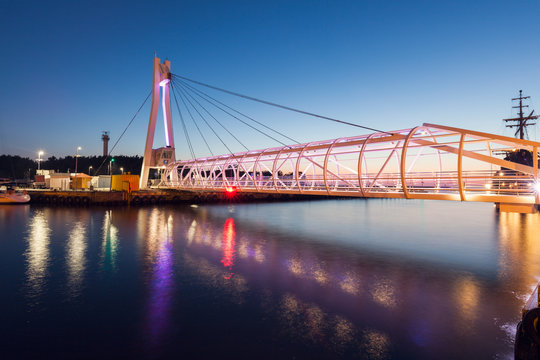 Pedestrian Bridge in Ustka