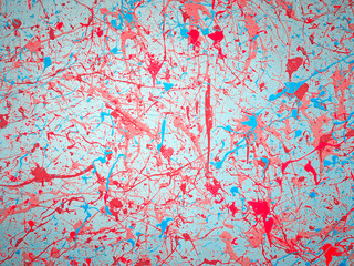 Blue, red, pink abstract background