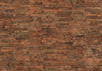 old wooden parquet with scratches digital illustration