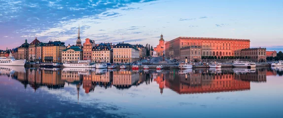Fototapete Rund Gamla Stan - Old Town of Stockholm © Henryk Sadura