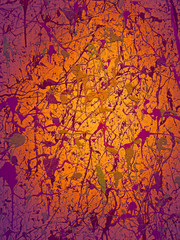 Orange, pink, violet and grey abstract background