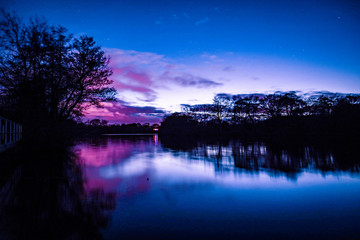 Lakeside Sunset