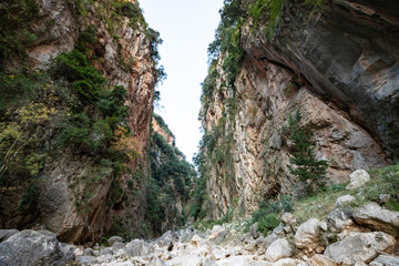 canyon of Gjipe, Vlore, Albania