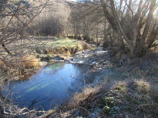 Río encajonado