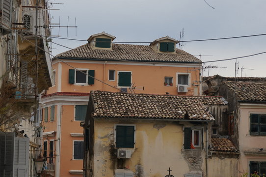 roof corfu city