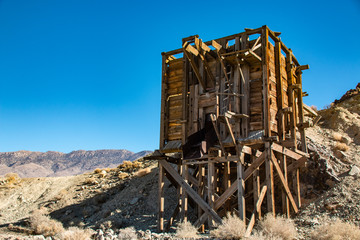 Fototapeta premium Wood Frame Ore Dump (2)
