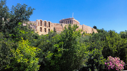 Fototapeta na wymiar Travel Greece Acropolis