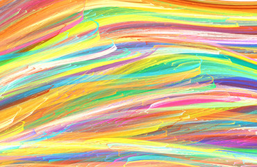 Color Feather Stripes Abstract Background