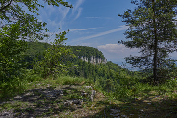 Aussicht auf die Schauenburgflue / Schauenburgerfluh (Frenkendorf)