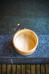 日本の温泉、和風イメージ