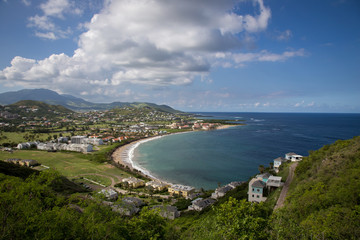 View from Timothy Hill in St. Kitts
