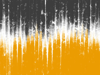Colorful hand drawn yellow and black abstract chalk texture stripe on white background, isolated illustration of vertical lines painted by pencil paper chalk on canvas for wallpaper, high quality