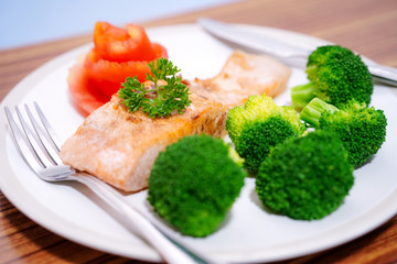 Vegetable Salad breakfast healthy foods.