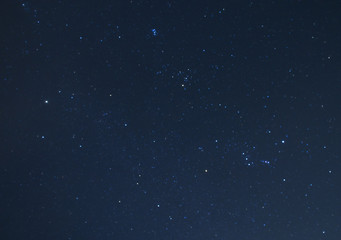Fototapeta na wymiar Astrophotography of Night Starry Sky Background