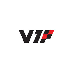 V1P logo letter design