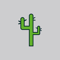 Cactus vector icon