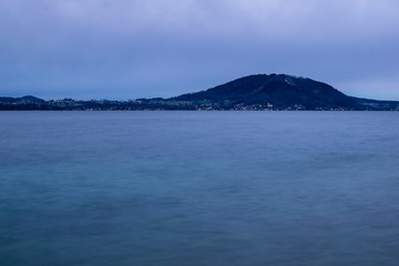 Ansichten vom Attersee im Salzkammergut in Oberösterreich