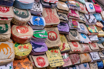 Obraz premium recycle bag in shop at Pub street