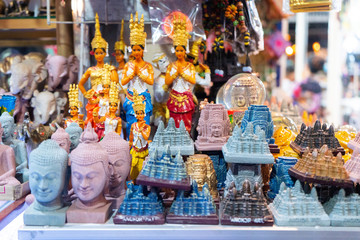 Naklejka premium souvenir shop at Pub street