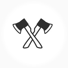 Vector icon axes. Axes logo. 