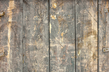 Grunge wooden brown background. Wooden plank texture