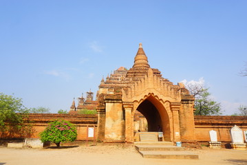 ミャンマー寺院遺跡