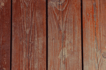 texture of old wooden boards covered with cracked lacquer