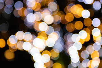 Night lights bokeh background, Abstract bokeh background