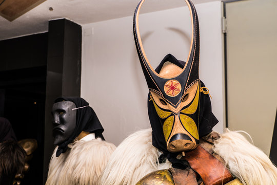 Traditional carnival in Mamoiada, Nuoro, Sardinia, Italy
