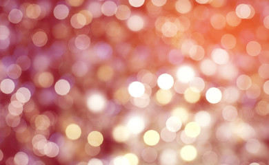 Fototapeta premium Abstract of bokeh pastel background.