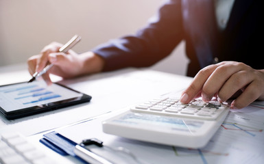 Business People Meeting Design Ideas professional investor working new start up project. Concept. business planning in office