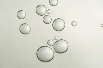 Light green bubbles