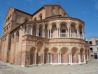 Obraz premium Murano, Venezia, Italy. The historical Cathedral