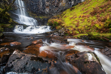 Fototapeta na wymiar Isle of Skye - Wasserfall