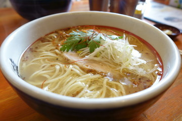 日本の美味しいラーメン