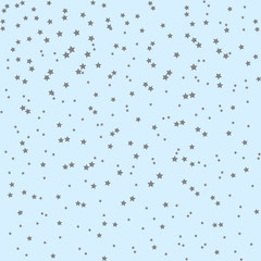 Star Background. Vector confetti design pattern. Falling shiny stars. Eps10.