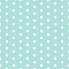 Baby background. Polka dot pattern. Vector illustration with small circles. Dotted background.