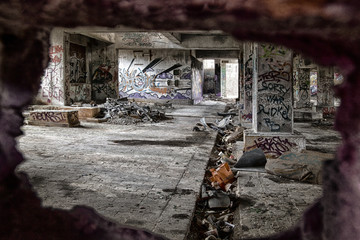 verlassene Fabrik