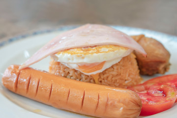 American fried rice, Thai