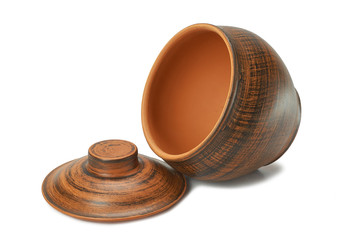 dishes from clay, pottery ceramics