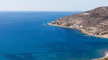 Greek coastline on Peloponnese
