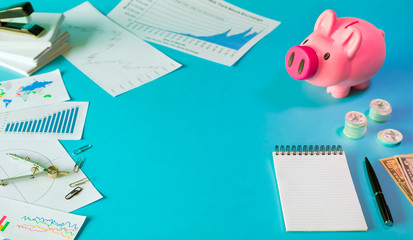 Flay Lay Business Finance and Investing Concept