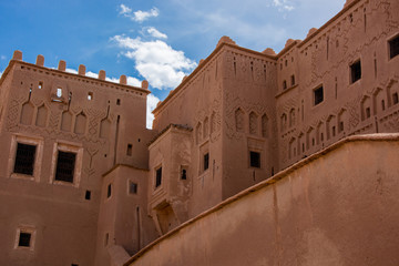 Marruecos, Marrakech, casas en el desierto
