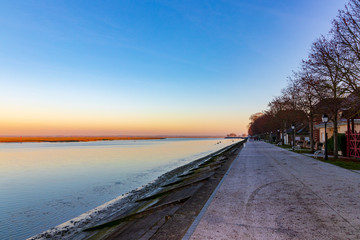 Flussdelta in Frankreich